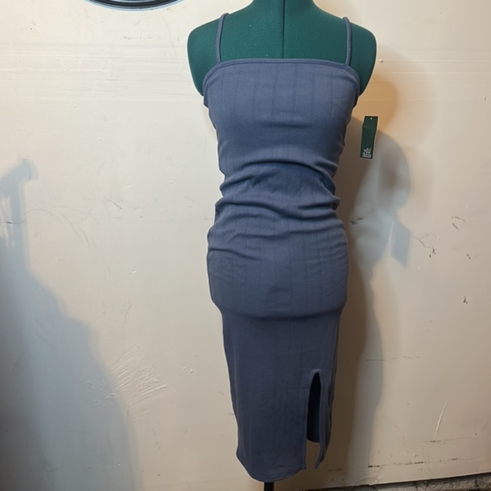 Wild fable midi blue dress